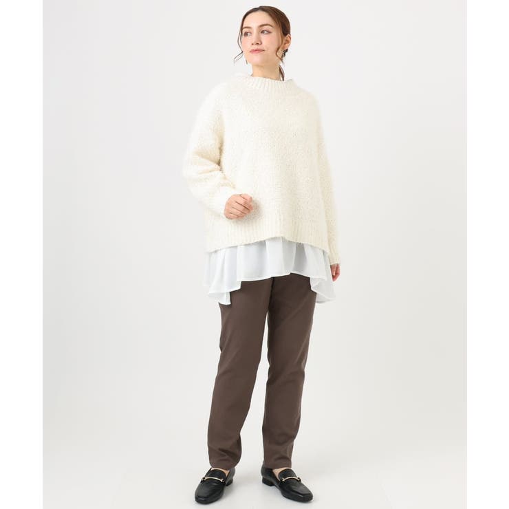 【大きいサイズ】バスケットモールニット | eur3 | 詳細画像5 