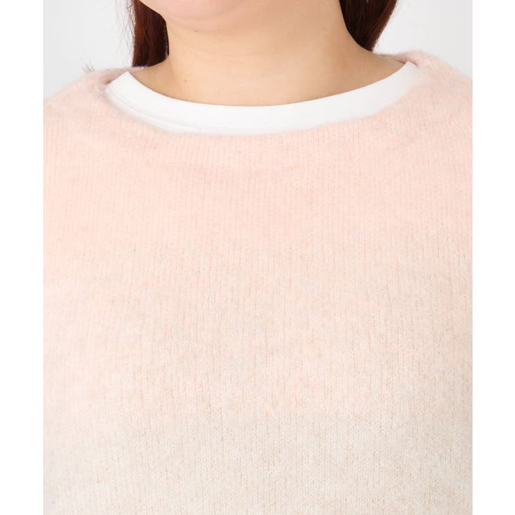 【大きいサイズ】グラデーションシャギーニット | eur3 | 詳細画像16 