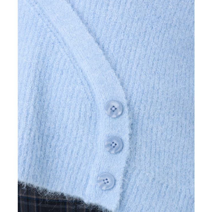 【大きいサイズ/a.v.v×eur3】カシュクール風ニット | eur3 | 詳細画像19 