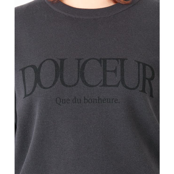 【大きいサイズ】ロゴスウェットライクニット | eur3 | 詳細画像24 