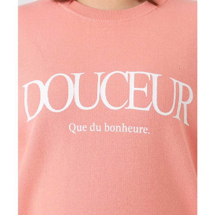 【大きいサイズ】ロゴスウェットライクニット | eur3 | 詳細画像6 