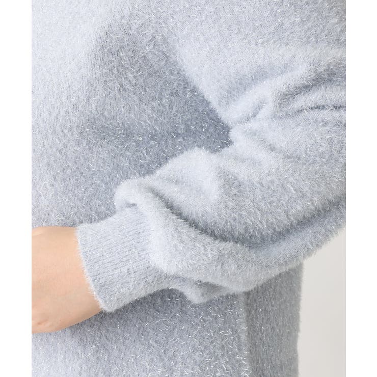 【大きいサイズ】きらきらシャギーニット | eur3 | 詳細画像10 