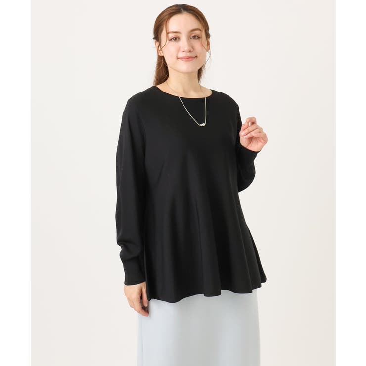 【大きいサイズ】ペプラムニット | eur3 | 詳細画像23 