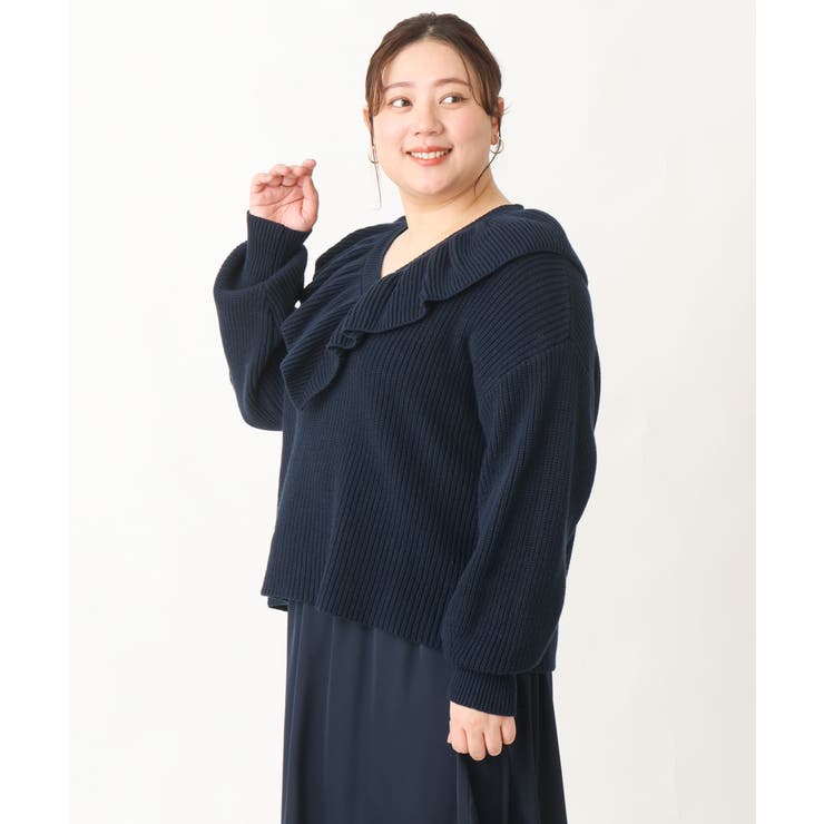 AURALEE*IENA 別注 Vネック、デザインリブ フリル2点 IENA イエナ × AURALEEオーラリー 別注 Vネックカットソー - メルカリ
