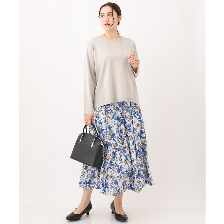 【大きいサイズ】ラメパネルリブニット | eur3 | 詳細画像20 