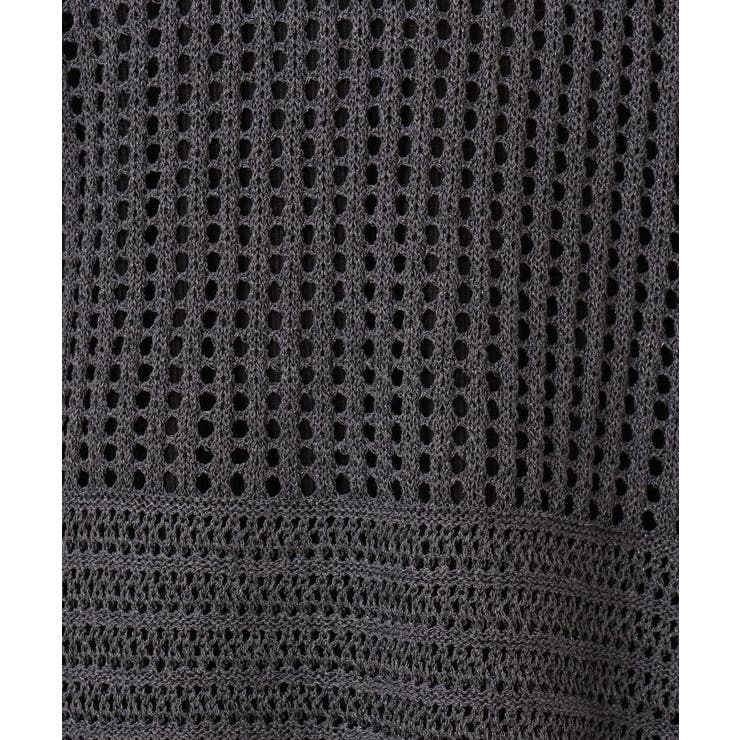 【大きいサイズ/a.v.v×eur3】メッシュラメニット | eur3 | 詳細画像25 
