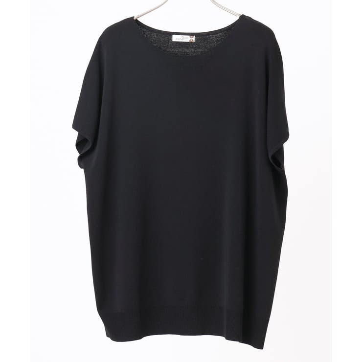 【大きいサイズ/接触冷感】フレンチスリーブサマーニット | eur3 | 詳細画像28 