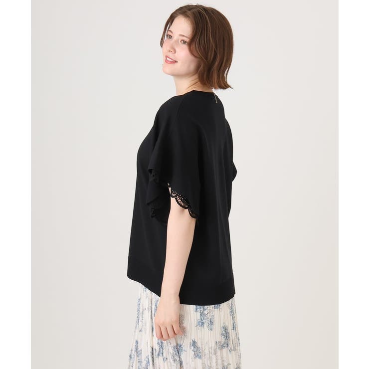 【大きいサイズ/a.v.v×eur3】袖レースサマーニット | eur3 | 詳細画像19 