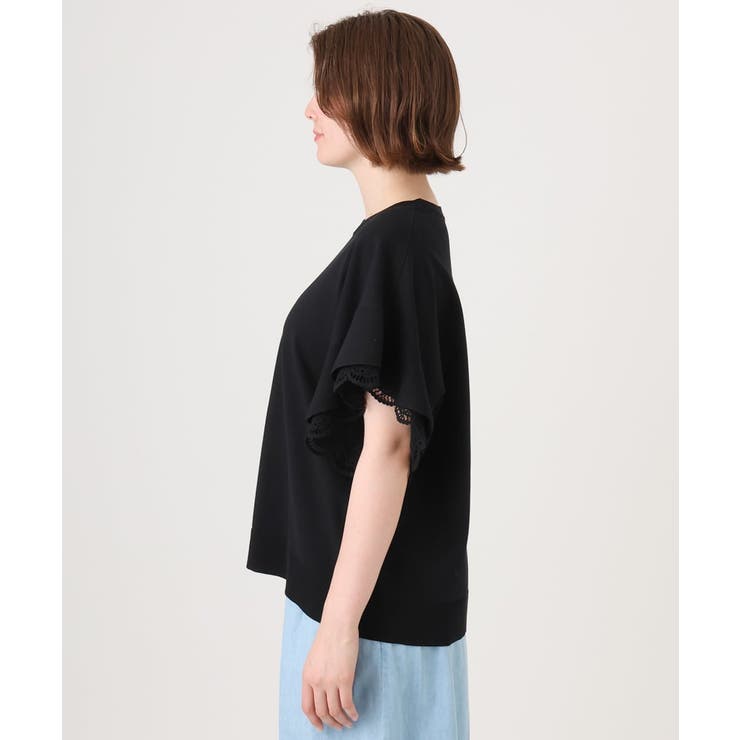 【大きいサイズ/a.v.v×eur3】袖レースサマーニット | eur3 | 詳細画像20 
