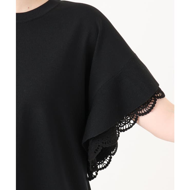 【大きいサイズ/a.v.v×eur3】袖レースサマーニット | eur3 | 詳細画像23 