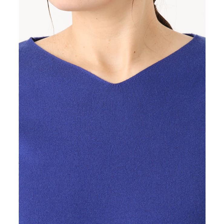 【大きいサイズ/新色追加】Vネックパフスリーブニット | eur3 | 詳細画像18 