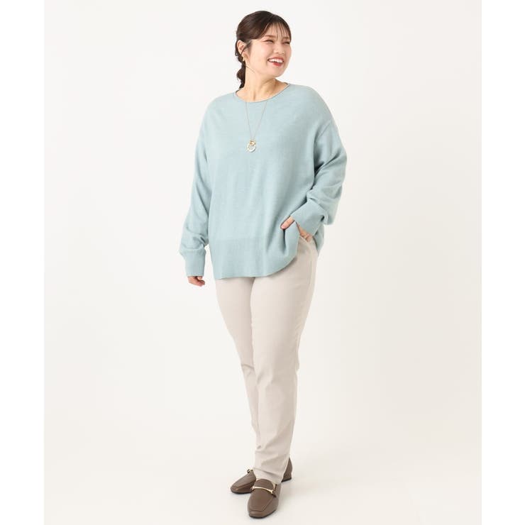 【大きいサイズ】ボクシーシルエットニット | eur3 | 詳細画像20 