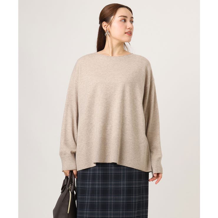 【大きいサイズ】ボクシーシルエットニット | eur3 | 詳細画像22 