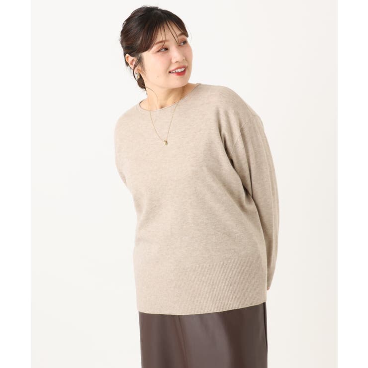 【大きいサイズ】ボクシーシルエットニット | eur3 | 詳細画像27 