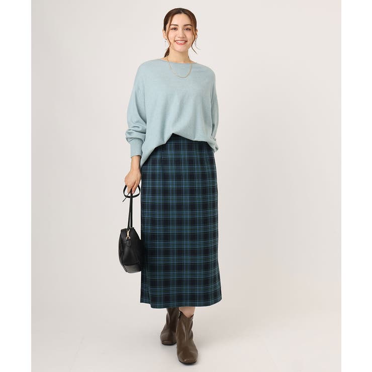 【大きいサイズ】ボクシーシルエットニット | eur3 | 詳細画像8 