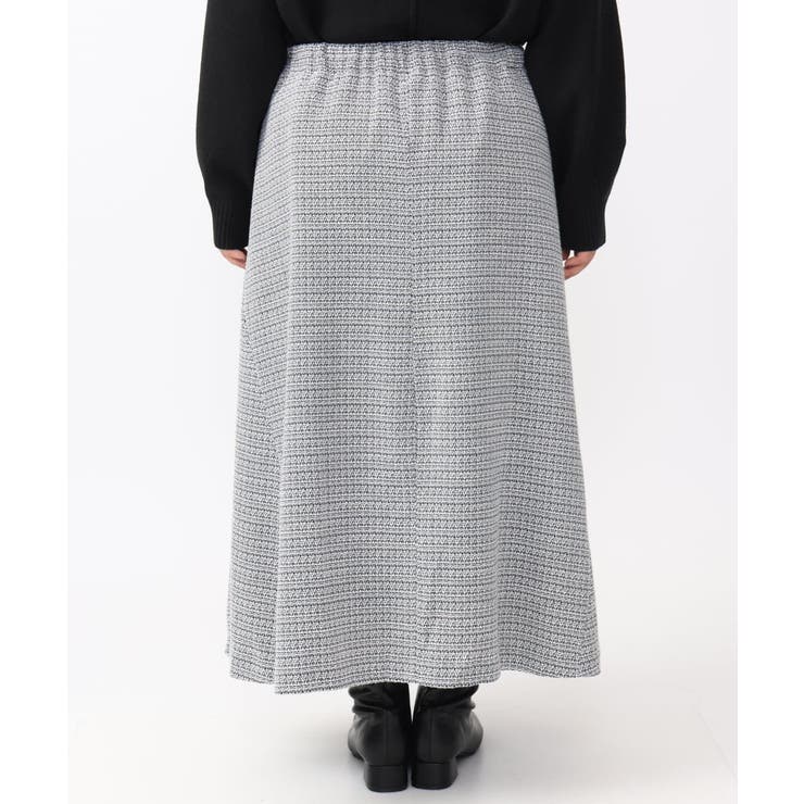 【大きいサイズ】ツイードAラインスカート | eur3 | 詳細画像19 