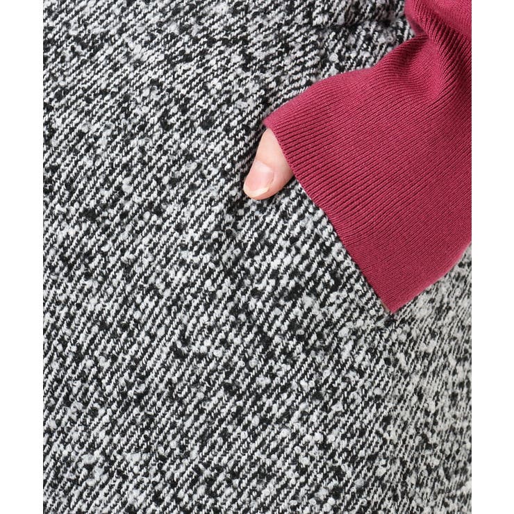 【大きいサイズ/a.v.v×eur3】ツイードタイトスカート | eur3 | 詳細画像13 