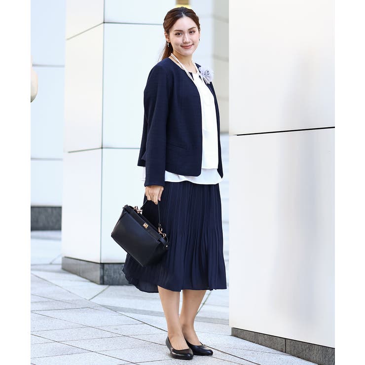 【大きいサイズ】シフォンプリーツスカート | eur3 | 詳細画像14 