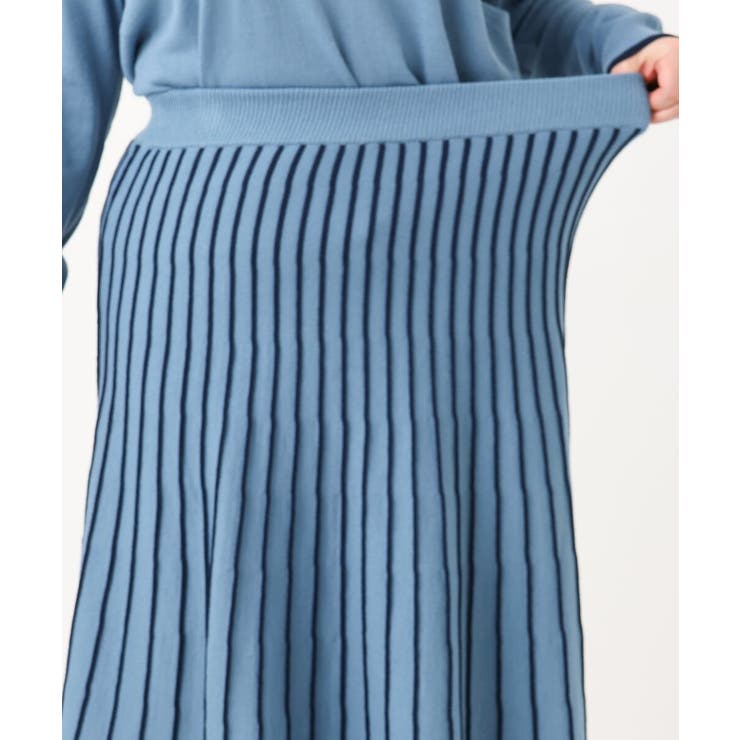 【大きいサイズ】バルキーアクリルストライプスカート | eur3 | 詳細画像14 