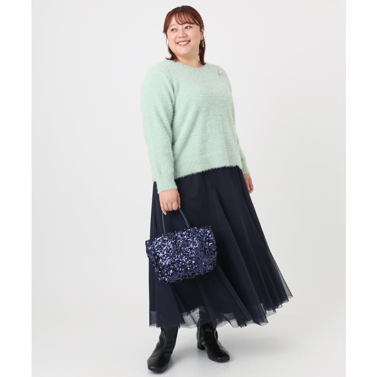 【大きいサイズ】チュールスカート | eur3 | 詳細画像12 