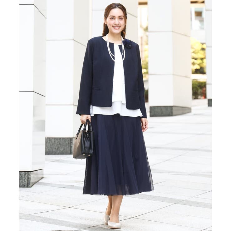 【大きいサイズ】チュールスカート | eur3 | 詳細画像2 