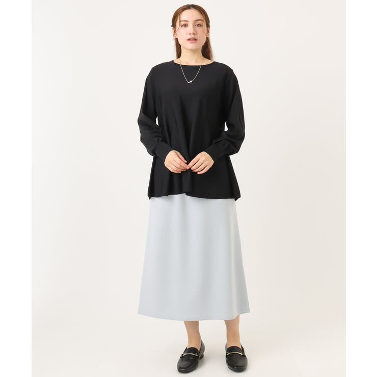 【大きいサイズ/a.v.v×eur3】ジャージータイトスカート | eur3 | 詳細画像10 