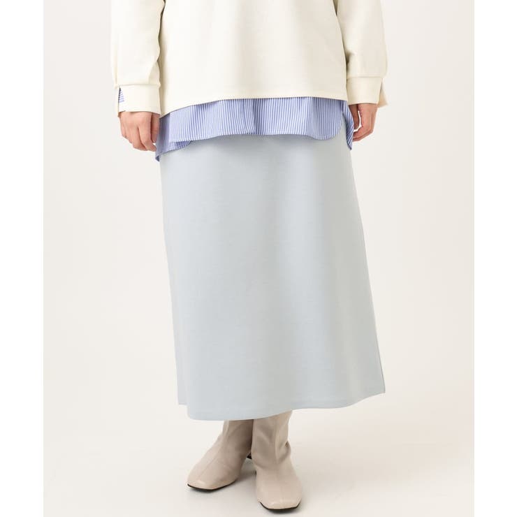 【大きいサイズ/a.v.v×eur3】ジャージータイトスカート | eur3 | 詳細画像11 