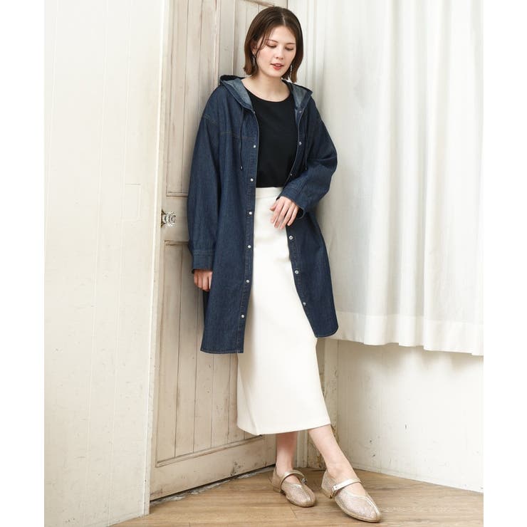 【大きいサイズ/a.v.v×eur3】ジャージータイトスカート | eur3 | 詳細画像31 