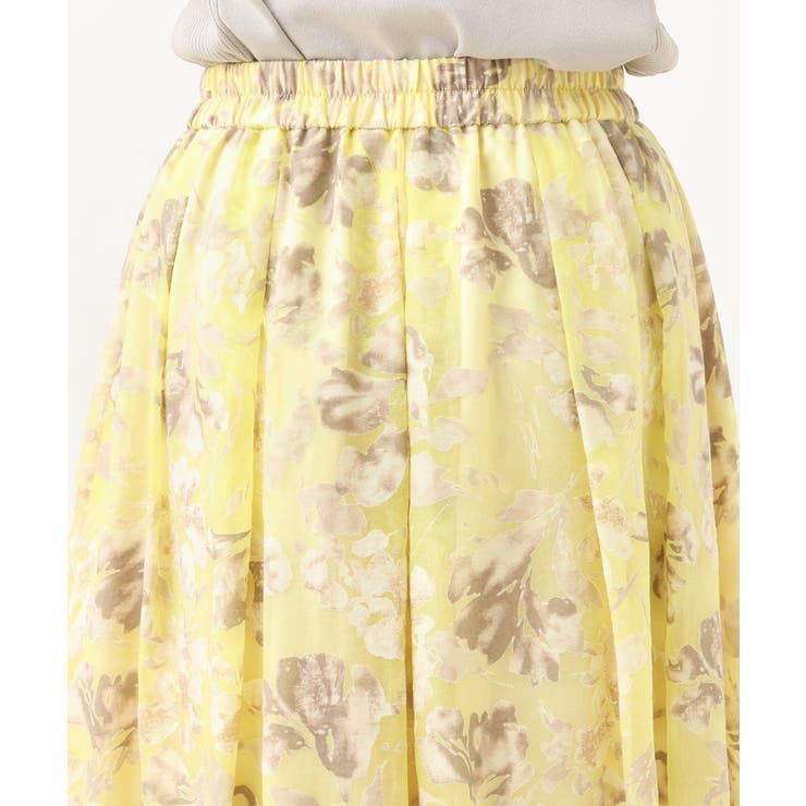 【大きいサイズ/a.v.v×eur3】オーパルプリントスカート | eur3 | 詳細画像12 