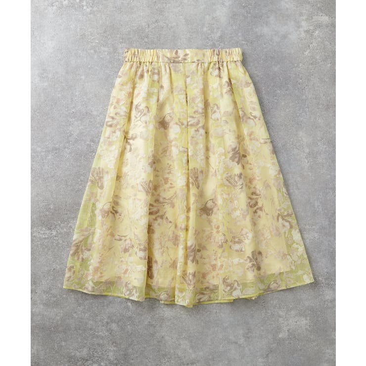 【大きいサイズ/a.v.v×eur3】オーパルプリントスカート | eur3 | 詳細画像19 