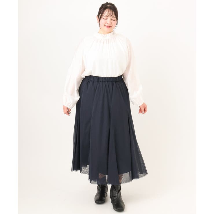 【大きいサイズ】チュールスカート | eur3 | 詳細画像17 