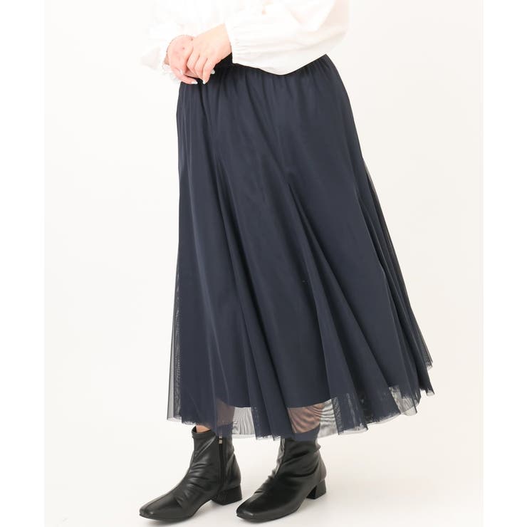 【大きいサイズ】チュールスカート | eur3 | 詳細画像8 