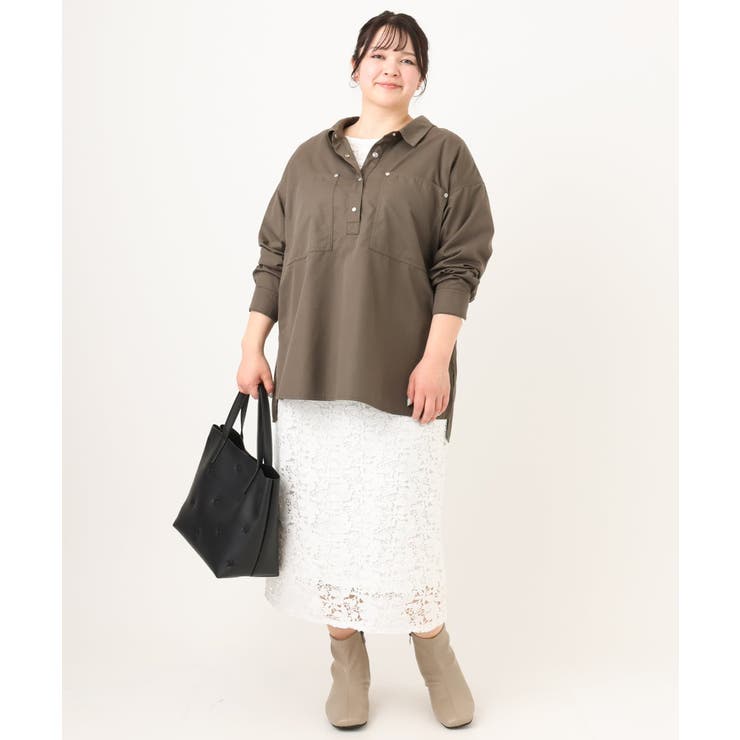 【大きいサイズ】レースタイトスカート | eur3 | 詳細画像23 