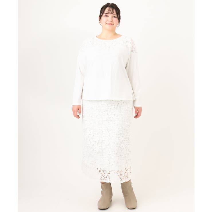 【大きいサイズ】レースタイトスカート | eur3 | 詳細画像25 