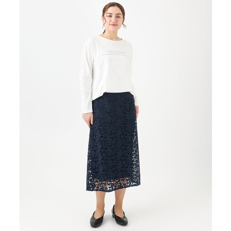 【大きいサイズ】レースタイトスカート | eur3 | 詳細画像3 