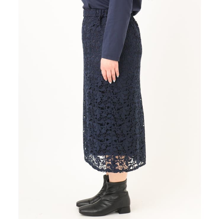 【大きいサイズ】レースタイトスカート | eur3 | 詳細画像6 