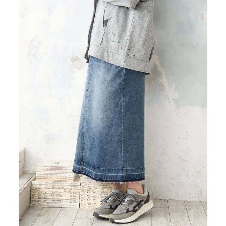 【大きいサイズ】デニムタイトスカート | eur3 | 詳細画像1 