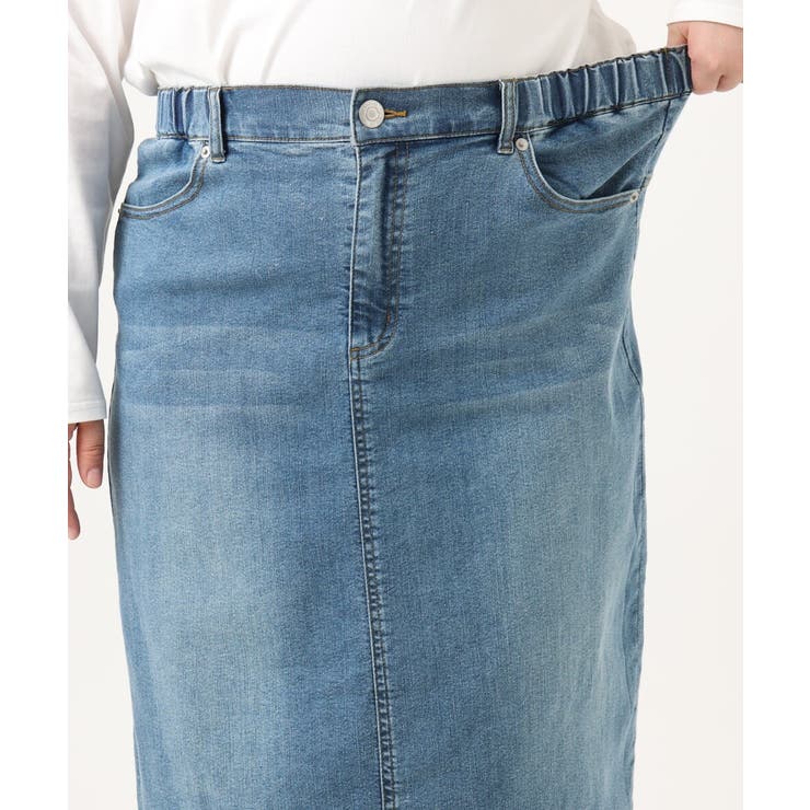 【大きいサイズ】デニムタイトスカート | eur3 | 詳細画像16 