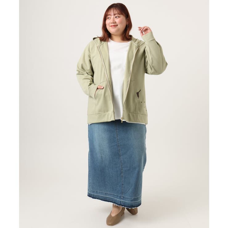 【大きいサイズ】デニムタイトスカート | eur3 | 詳細画像24 