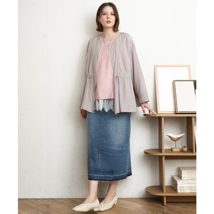 【大きいサイズ】デニムタイトスカート | eur3 | 詳細画像3 