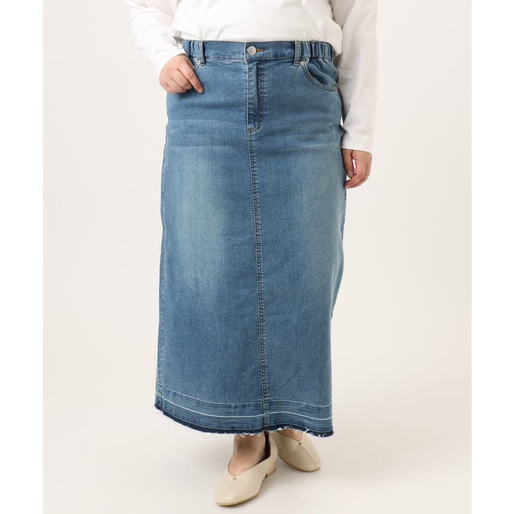 【大きいサイズ】デニムタイトスカート | eur3 | 詳細画像7 