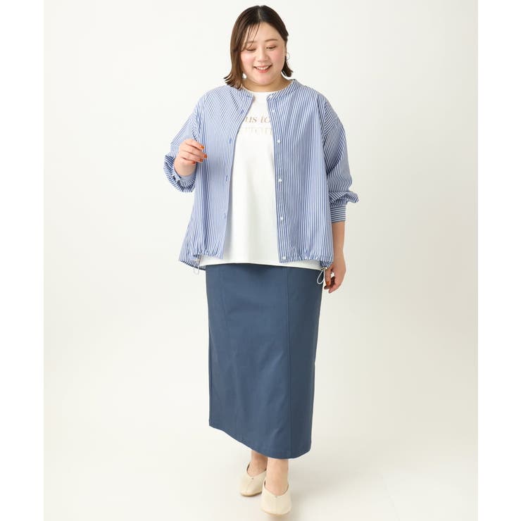 【大きいサイズ】ストレッチタイトスカート | eur3 | 詳細画像18 