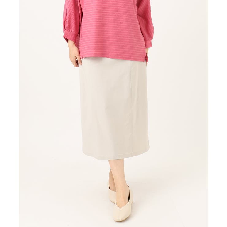 グレージュ(89) | 【大きいサイズ】ストレッチタイトスカート | eur3