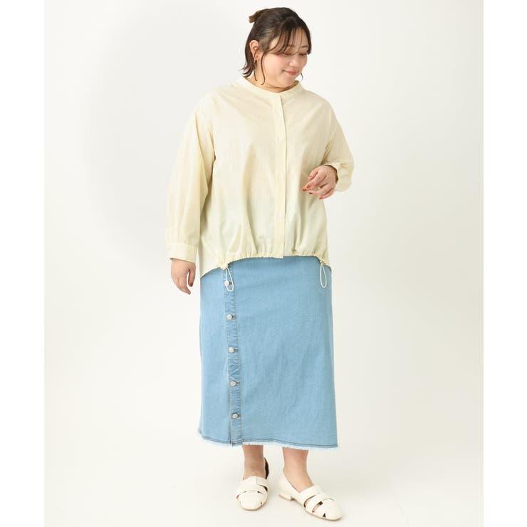 【大きいサイズ】デニムタイトスカート | eur3 | 詳細画像13 