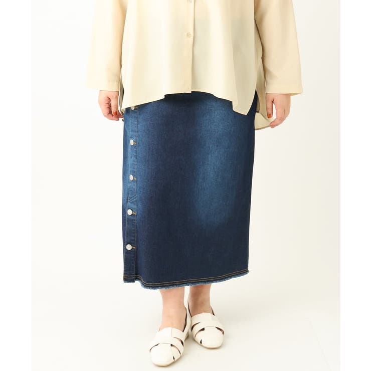 【大きいサイズ】デニムタイトスカート | eur3 | 詳細画像19 