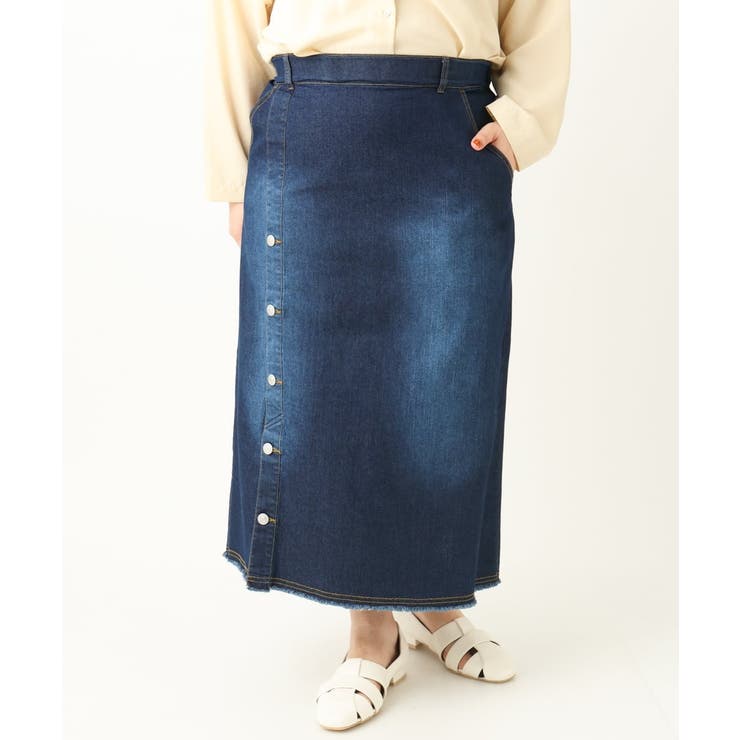 【大きいサイズ】デニムタイトスカート | eur3 | 詳細画像21 