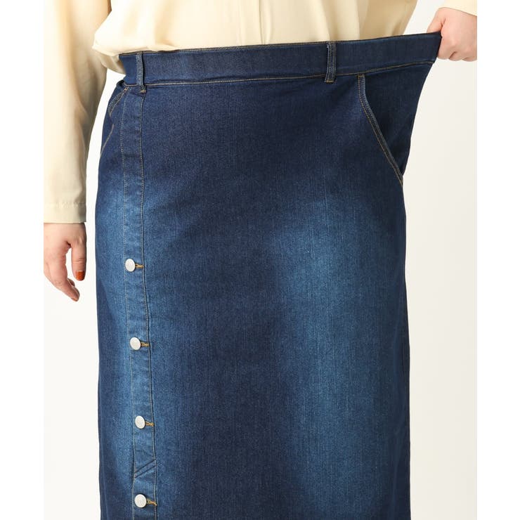 【大きいサイズ】デニムタイトスカート | eur3 | 詳細画像30 