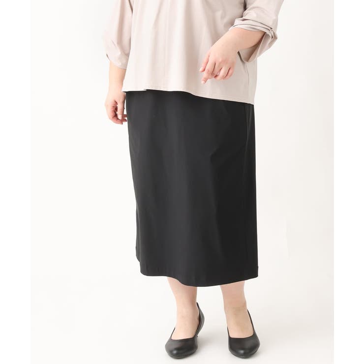 【大きいサイズ】さらさらストレッチタイトスカート | eur3 | 詳細画像18 