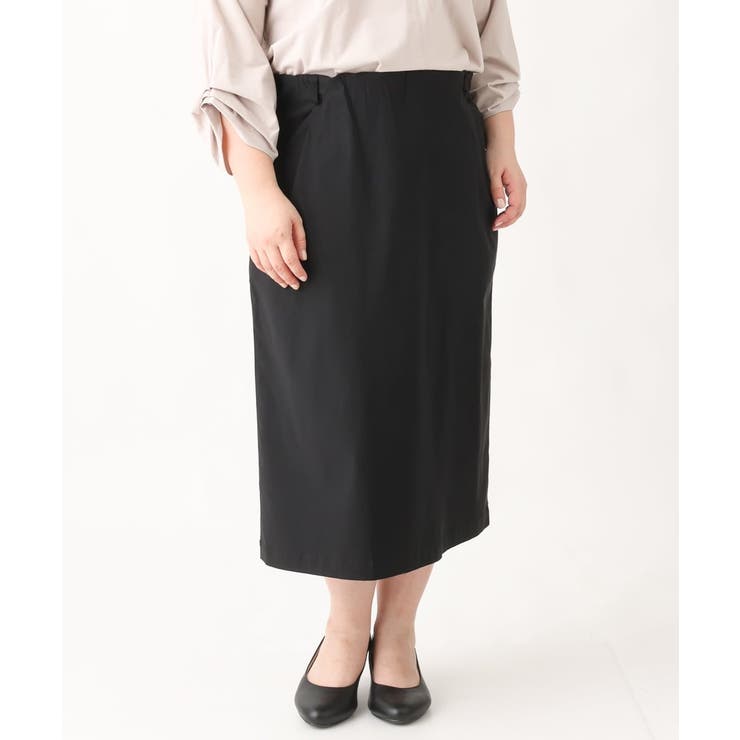 【大きいサイズ】さらさらストレッチタイトスカート | eur3 | 詳細画像20 