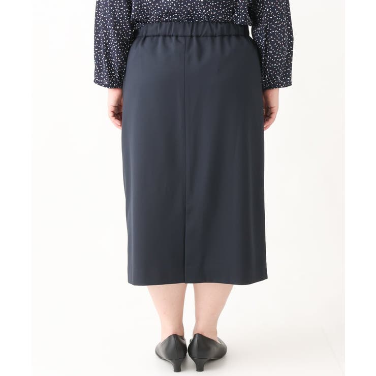 【大きいサイズ/セットアップ対応】リネンライクタイトスカート | eur3 | 詳細画像11 